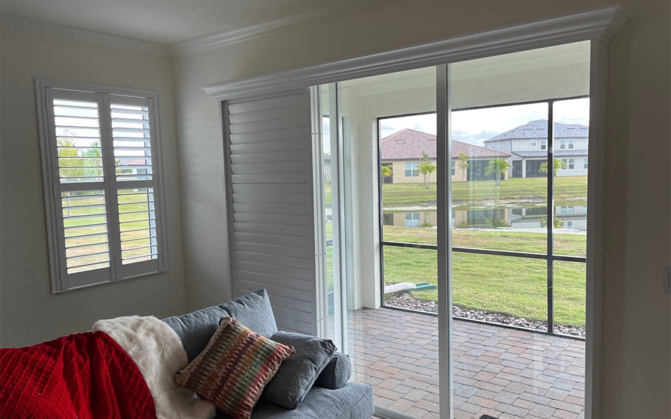 Plantation Shutters for Sliding Glass Doors: A Perfect Match